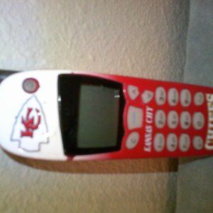 Vintage 1998 Kansas City Chiefs Nokia 5110